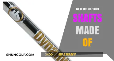 Unveiling Golf Club Shaft Materials: Composition and Performance Insights
