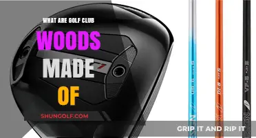 What Are Golf Club Woods Made Of: Materials Explained