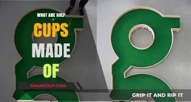 Golf Cups: What Materials Are Used?