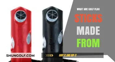 What Materials Are Golf Flag Sticks Made From?