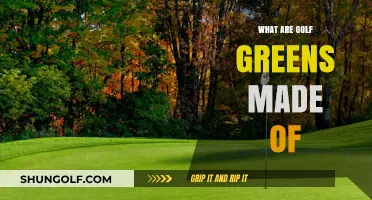 Golf Greens: What Are They Made Of?