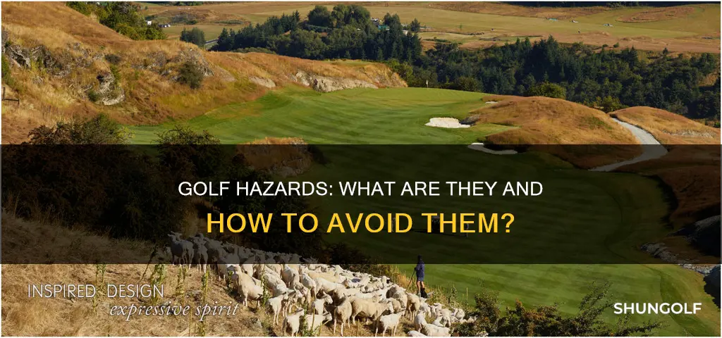 what are golf hazards called