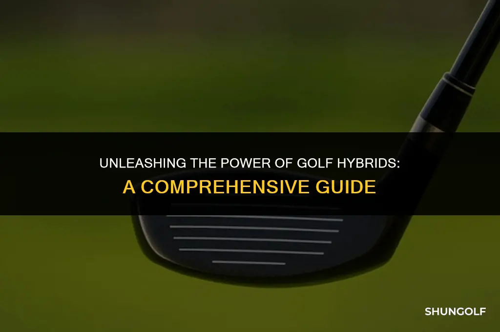 what are golf hybrids used for