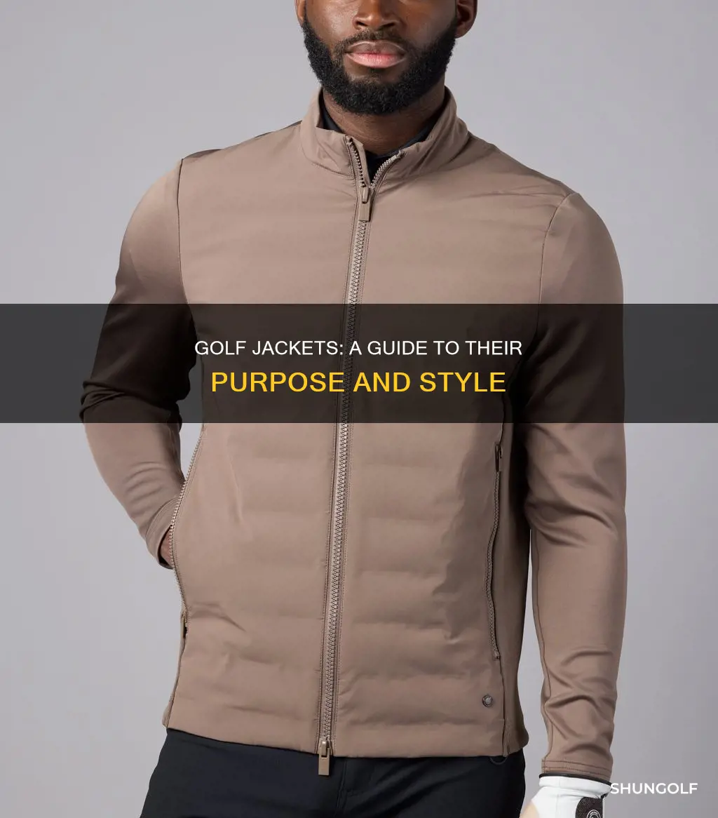 what are golf jacket