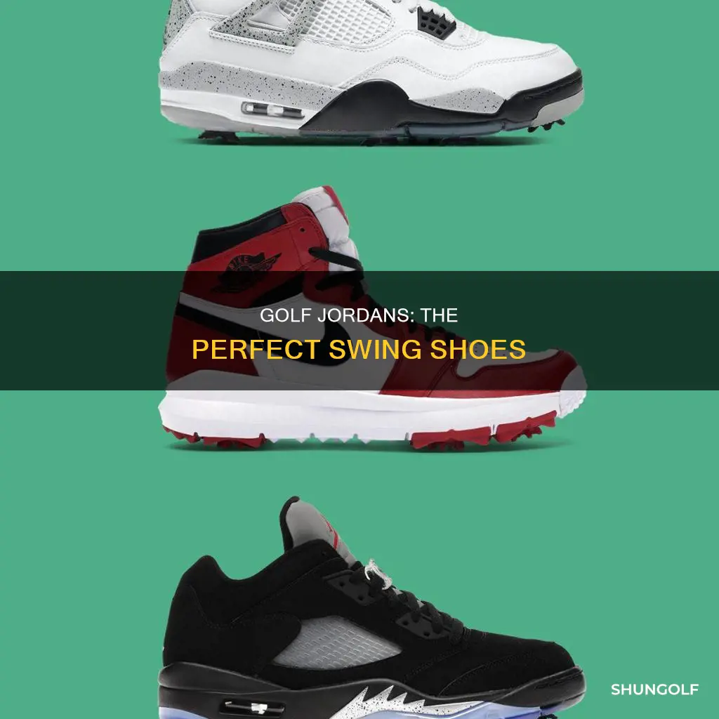 what are golf jordans