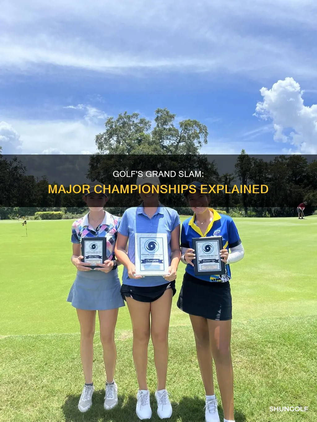what are golf major championships