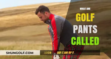 Golf Pants: What Are They Called?