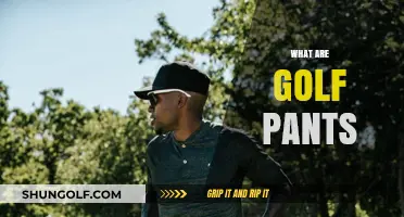 Golf Pants: What Are They and Why Wear Them?
