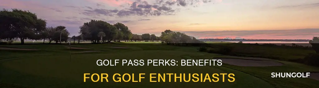 what are golf pass perks