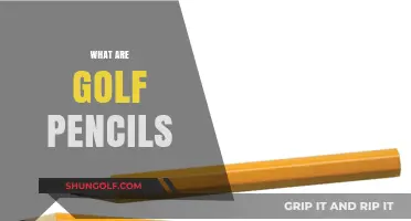 Golf Pencils: What Are They?