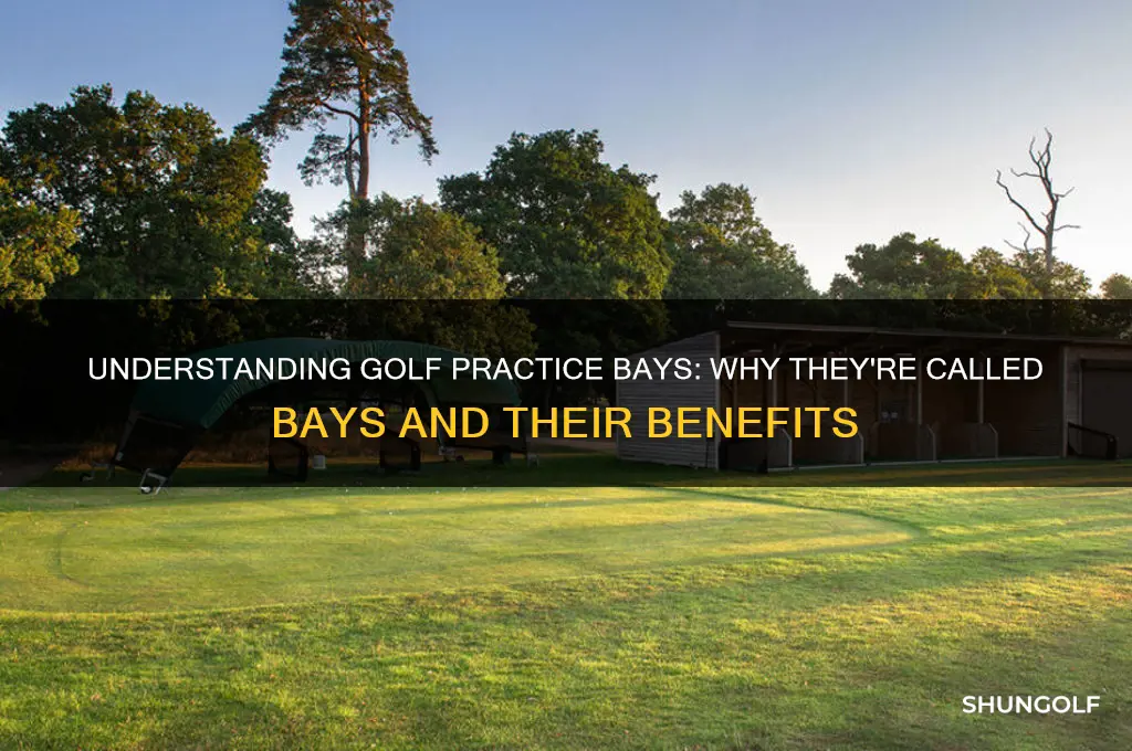 what are golf practice bays called bays