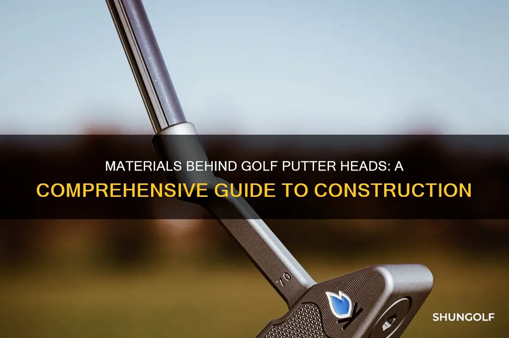 what are golf putter heads made of