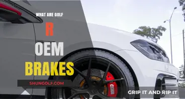 Golf R Brakes: OEM Performance and Safety