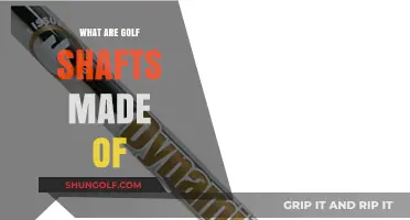 Unveiling the Secrets: What Materials Make Up Golf Shafts?