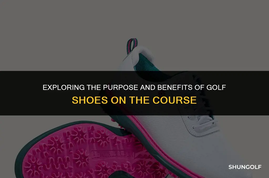 what are golf shoes used for