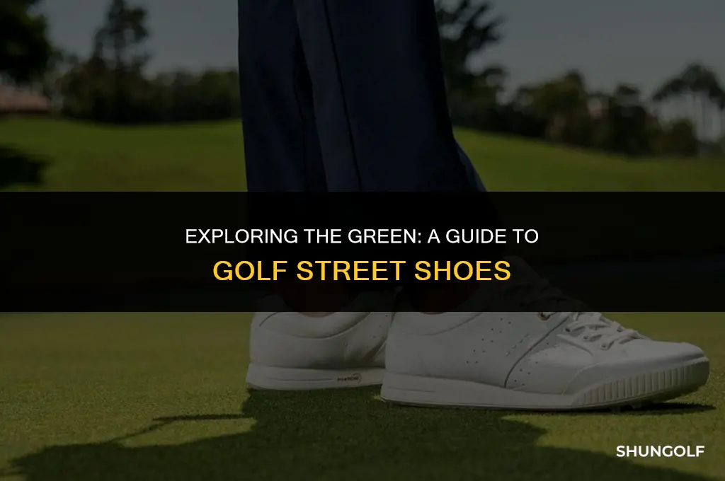 what are golf street shoes