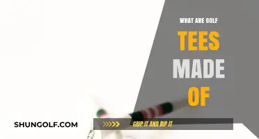 Golf Tees: What Materials Are Used?