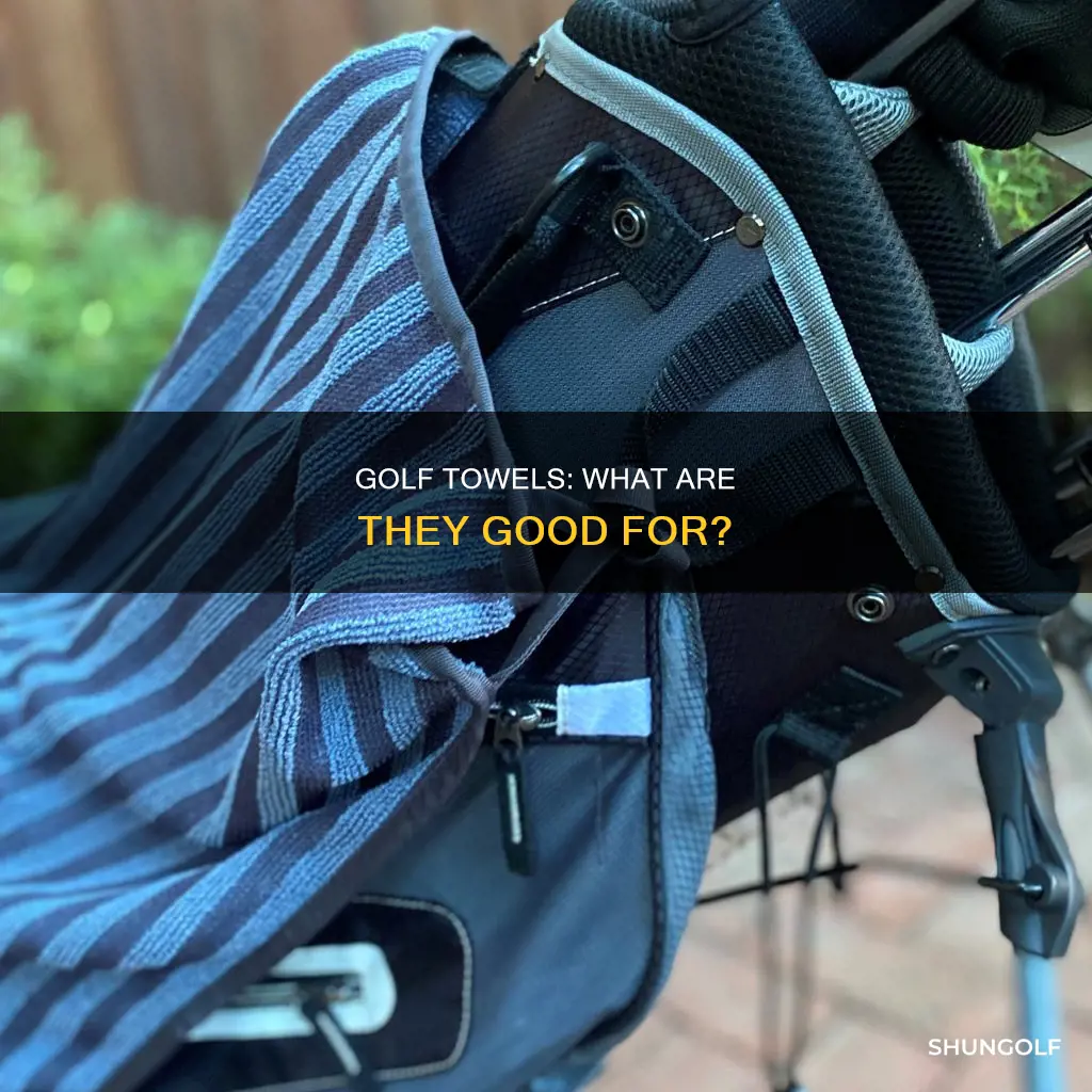 what are golf towels for