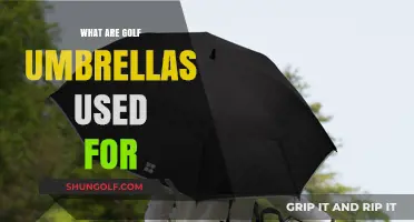 Exploring the Versatility: What Are Golf Umbrellas Used For?
