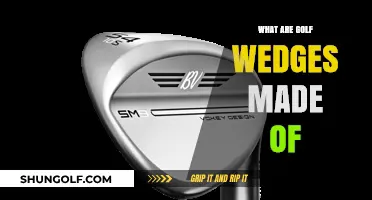 Golf Wedges: What Are They Made Of?