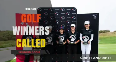 Golf Winners: What's in a Name?