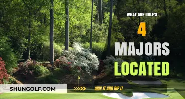 Exploring the Locations of Golf's Prestigious Four Major Championships