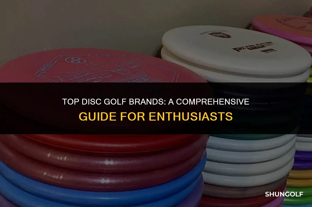 what are good disc golf brands