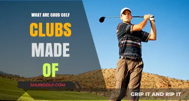Discover the Best Materials for High-Quality Golf Clubs