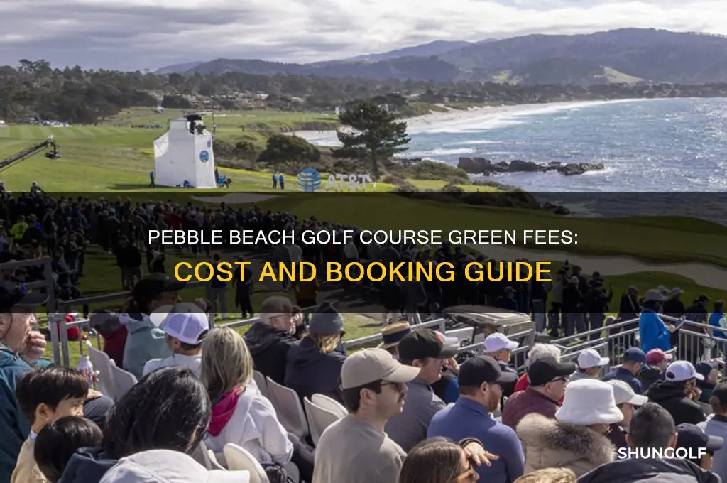 what are green fees at pebble beach golf course