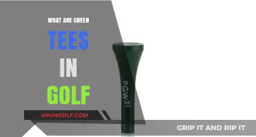 Golf's Green Tees: What Are They?