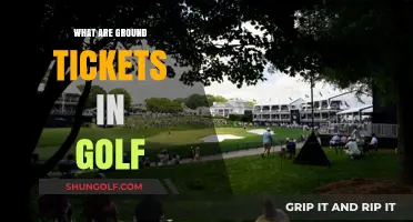 Golf Ground Tickets: What's the Deal?