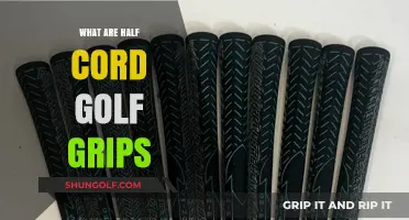Exploring Half Cord Golf Grips: A Comprehensive Guide for Golfers