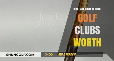 Hickory Shaft Golf Clubs: Value, History, and Worth Today
