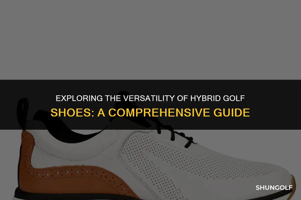 what are hybrid golf shoes