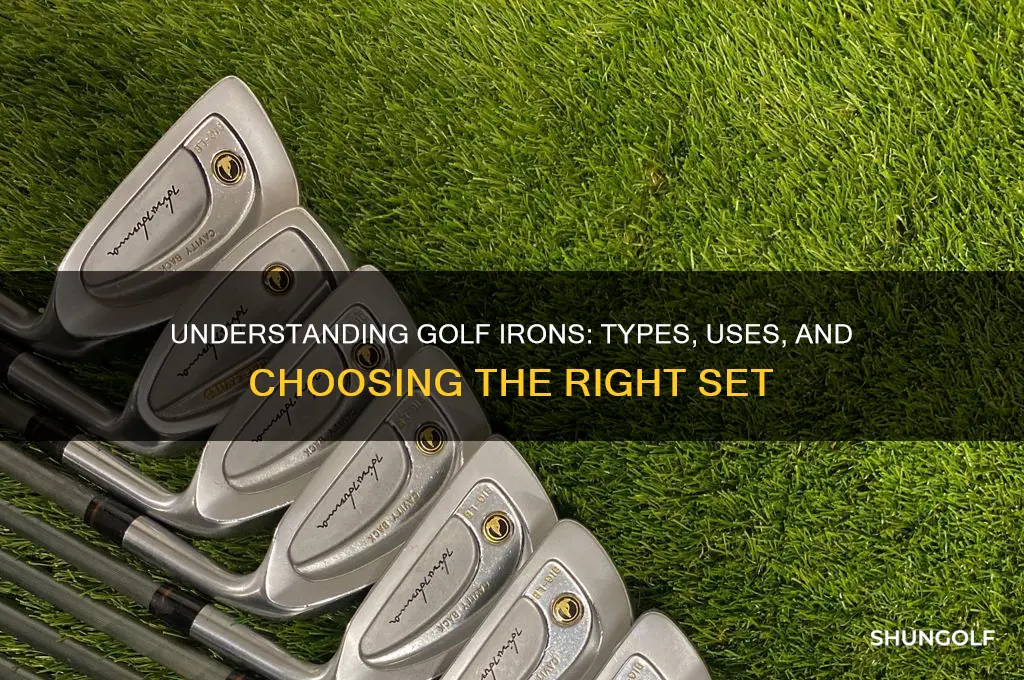 what are irons in golf