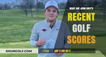 John Daly's Latest Golf Scores: Tracking His Recent Performances