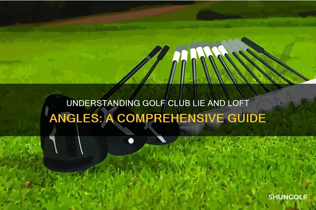 what are lie and loft angles in golf clubs