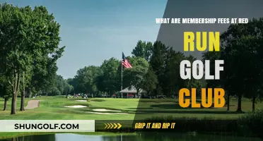 Red Run Golf Club Membership Fees: Cost Breakdown & Benefits