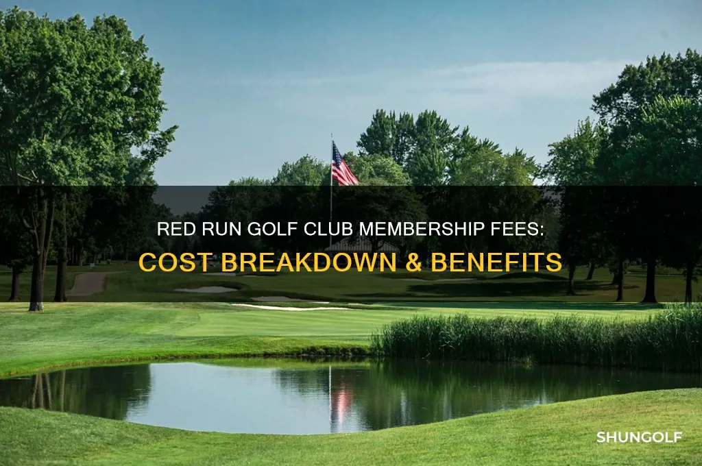 what are membership fees at red run golf club