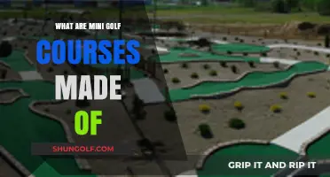 Exploring the Materials Behind Mini Golf Course Construction