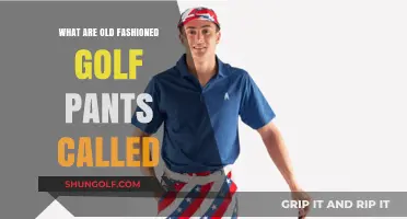 Reviving Classic Style: The Original Name for Old-Fashioned Golf Pants
