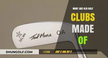 Unveiling the Materials Behind Vintage Golf Clubs' Timeless Craftsmanship