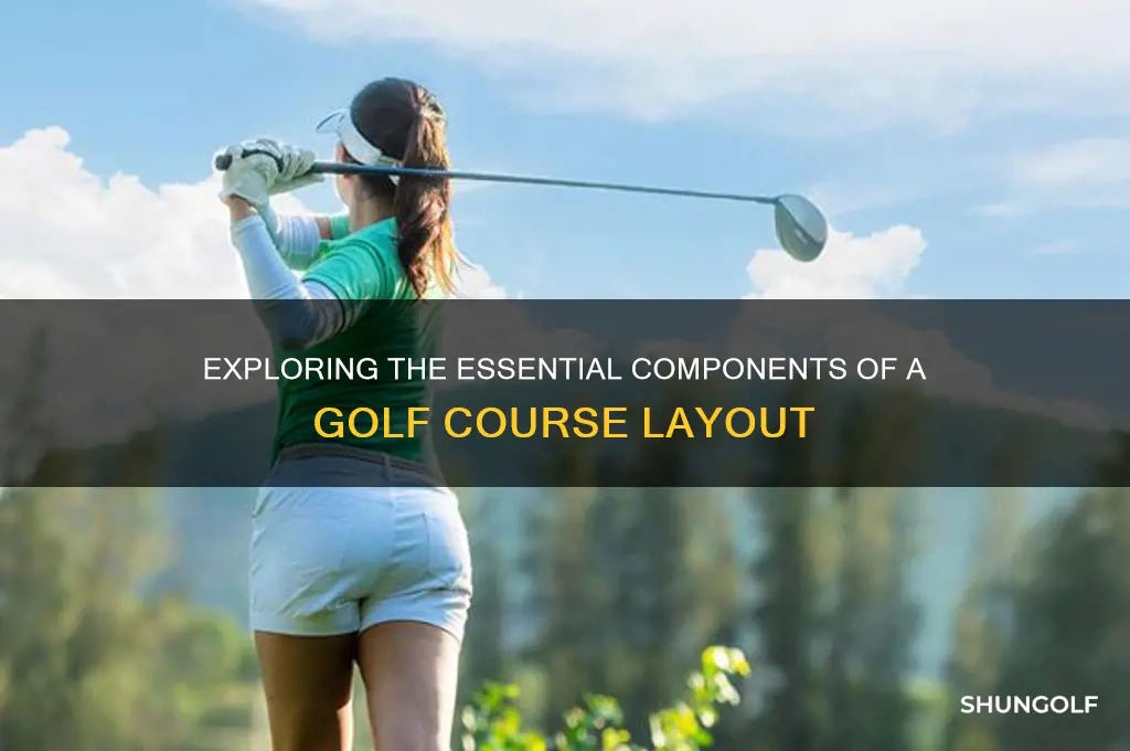 what are parts of a golf course