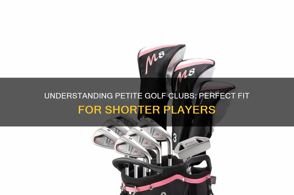 what are petite golf club