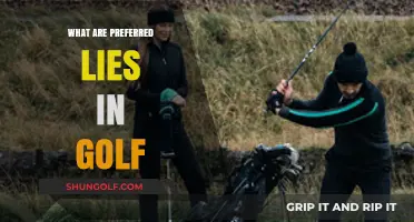 Golf's Preferred Lies: When and Why You Use Them