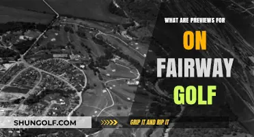 Understanding Fairway Golf Previews: Benefits, Uses, and Tips for Players