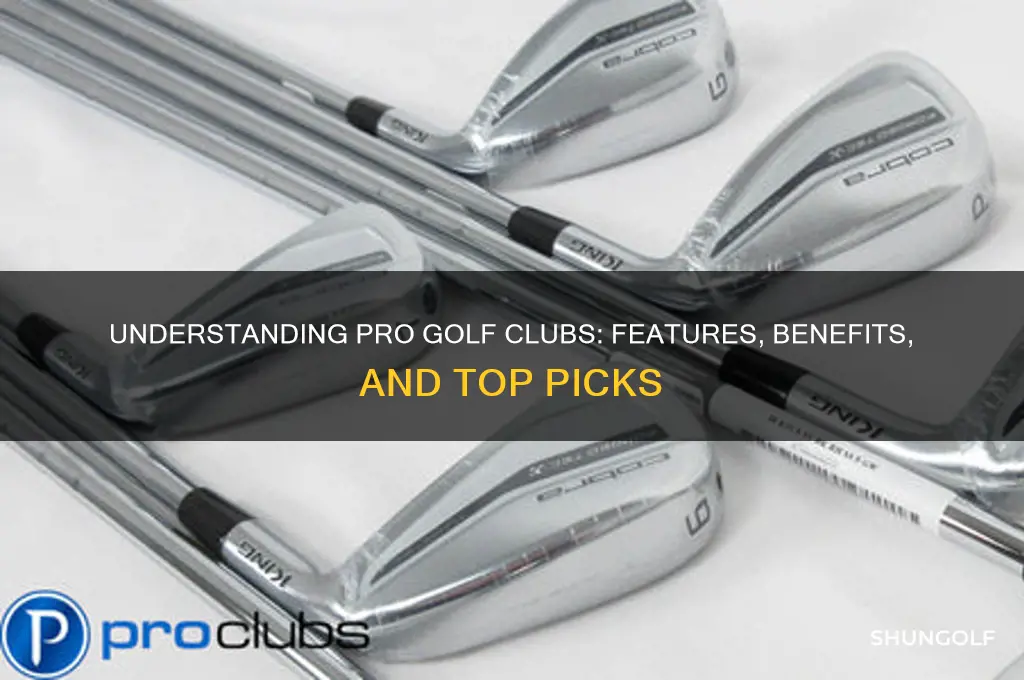 what are pro golf clubs