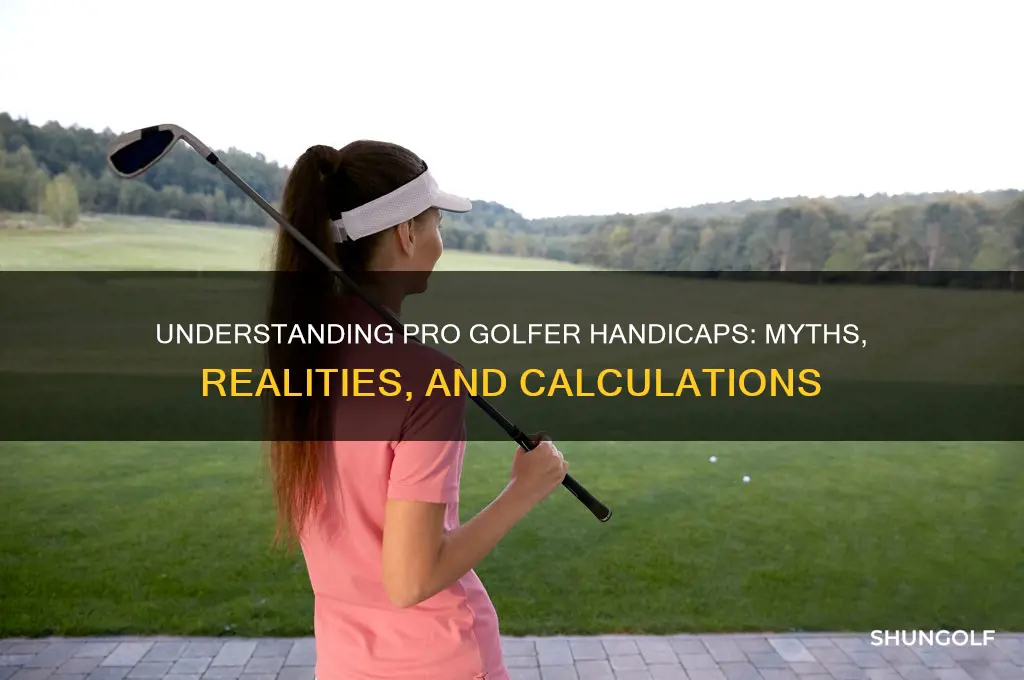 what are pro golfer handicaps