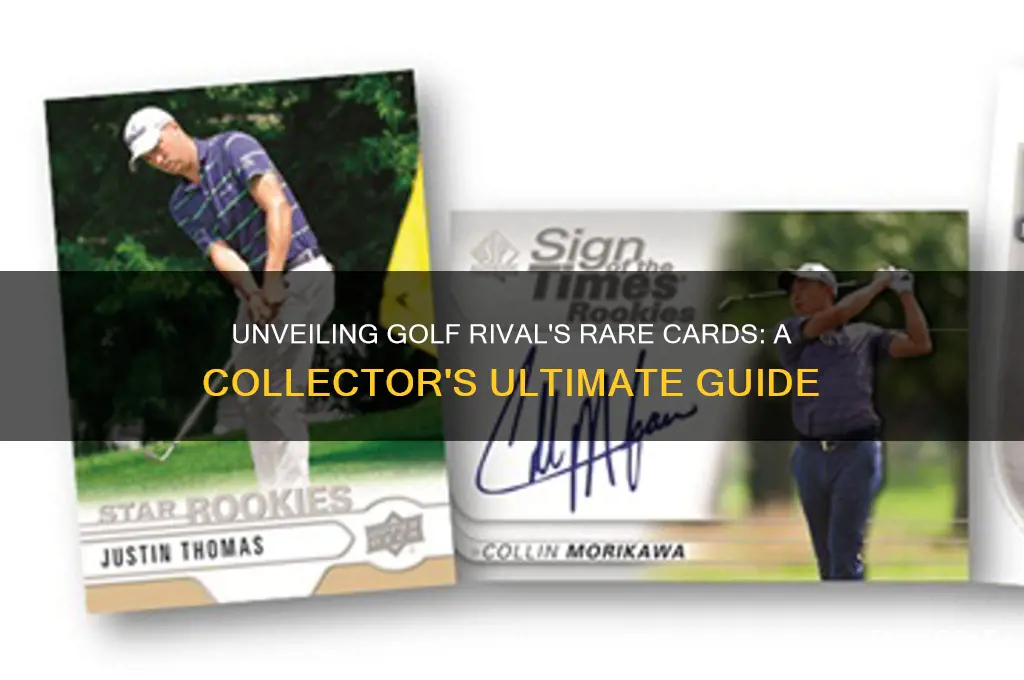 what are rare cards in golf rival