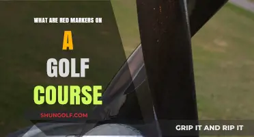 Understanding Red Markers on Golf Courses: Purpose and Rules Explained